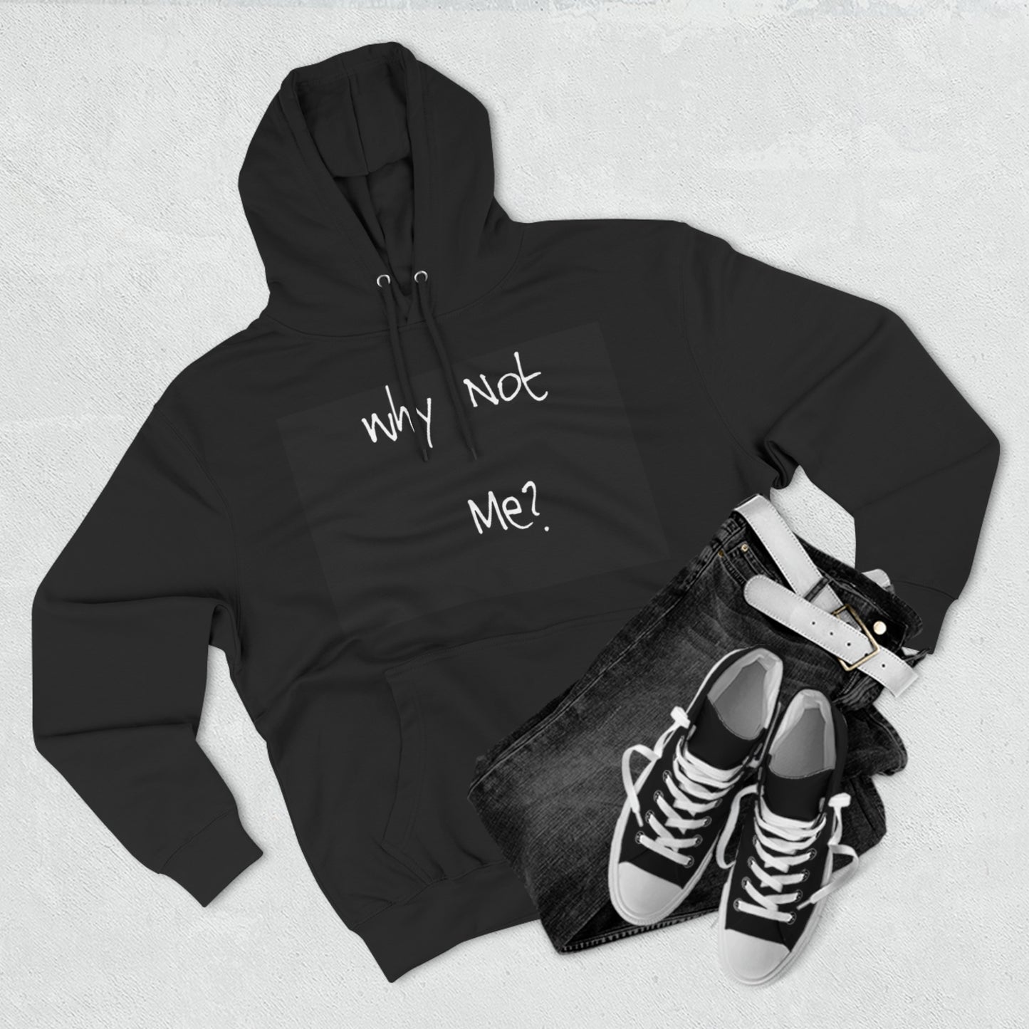 Why Not Me? Fleece Hoodie