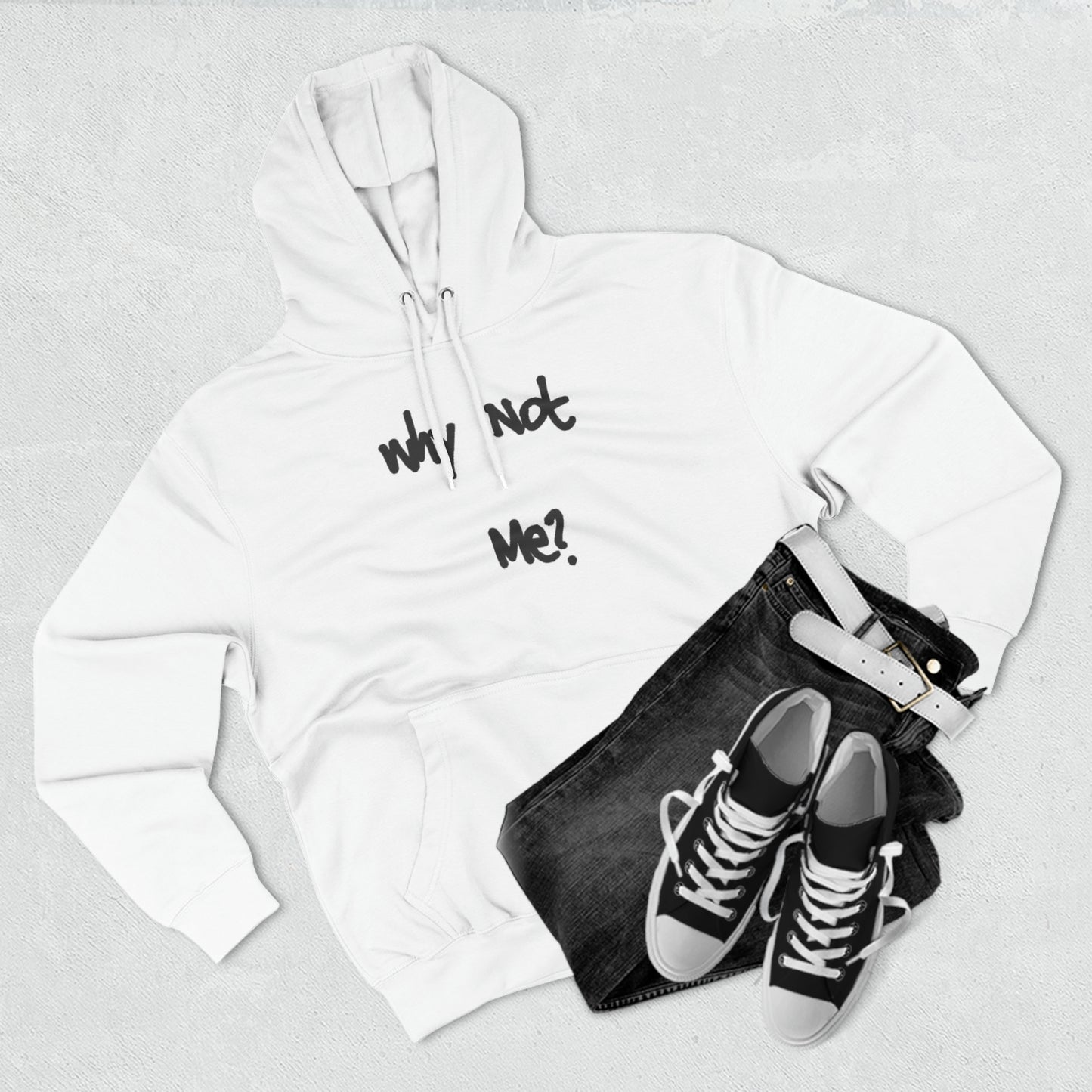 Why Not Me? Fleece Hoodie