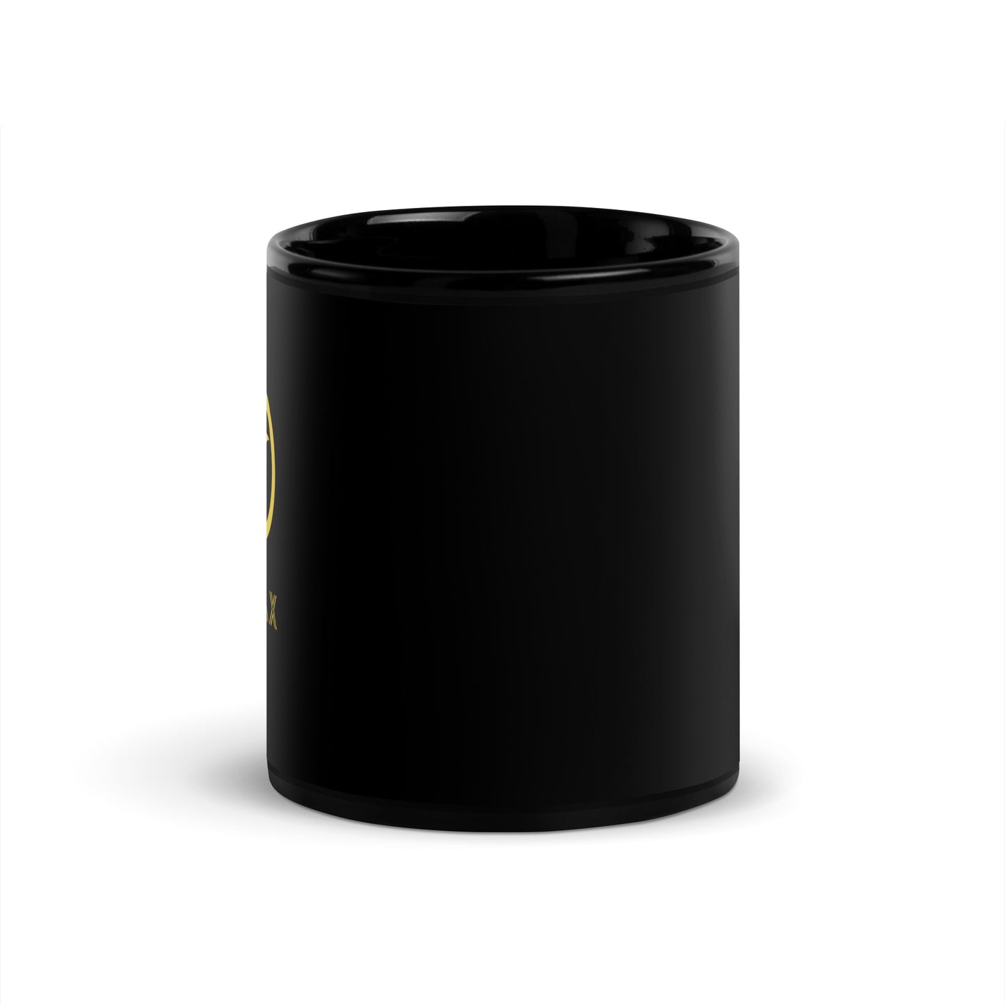 Unstax Black Glossy Mug