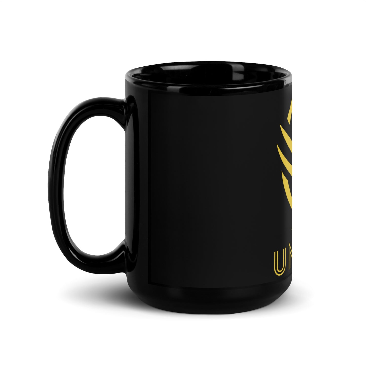 Unstax Black Glossy Mug