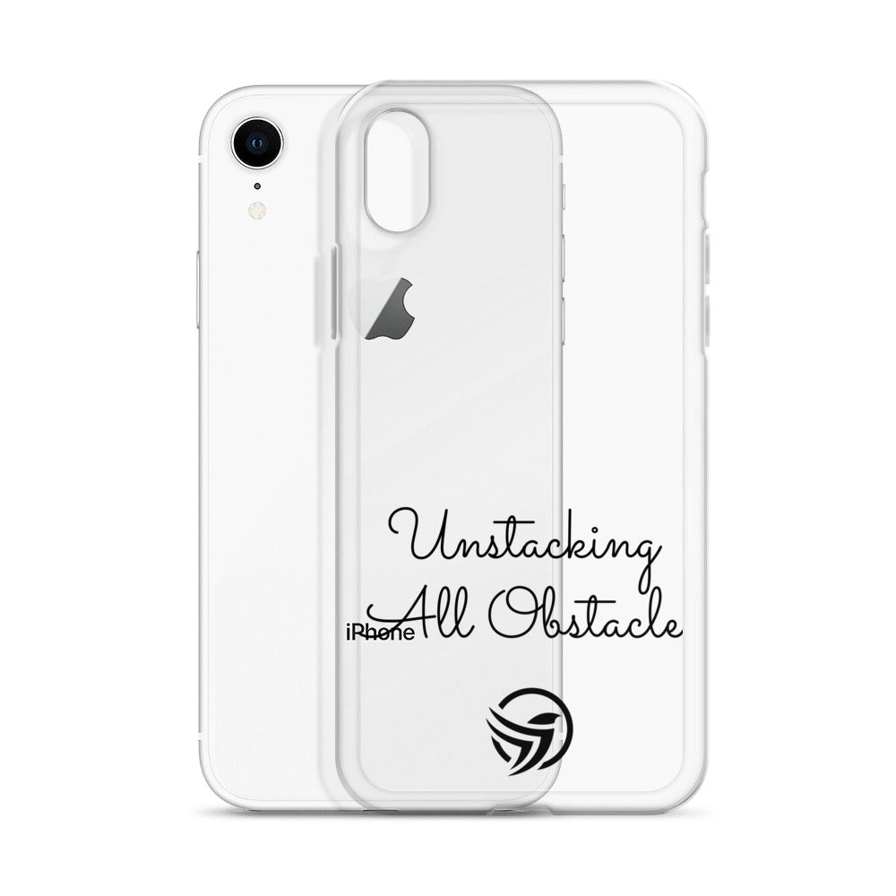 Unstacking the Obstacles Clear Case for iPhone®