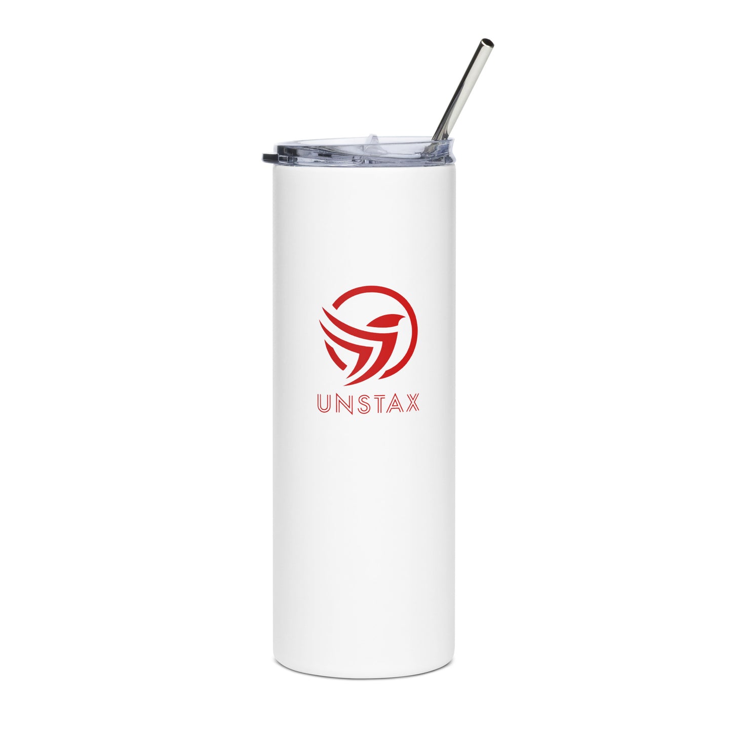 Unstax Red Logo Stainless steel tumbler