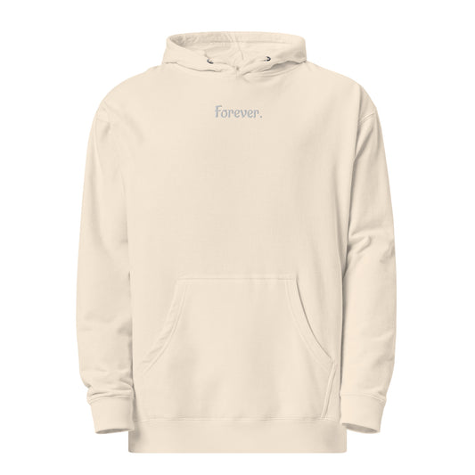 Embroidered Forever Earth Unisex midweight hoodie