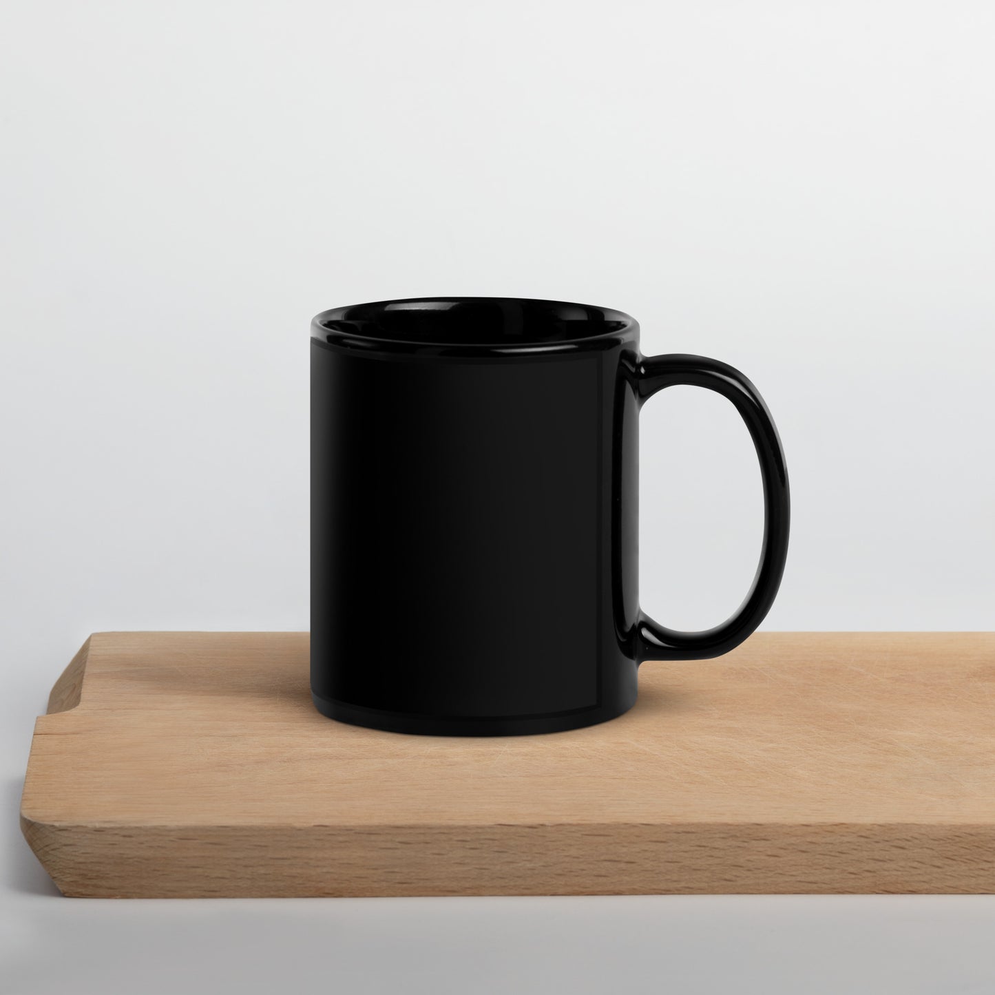 Unstax Black Glossy Mug