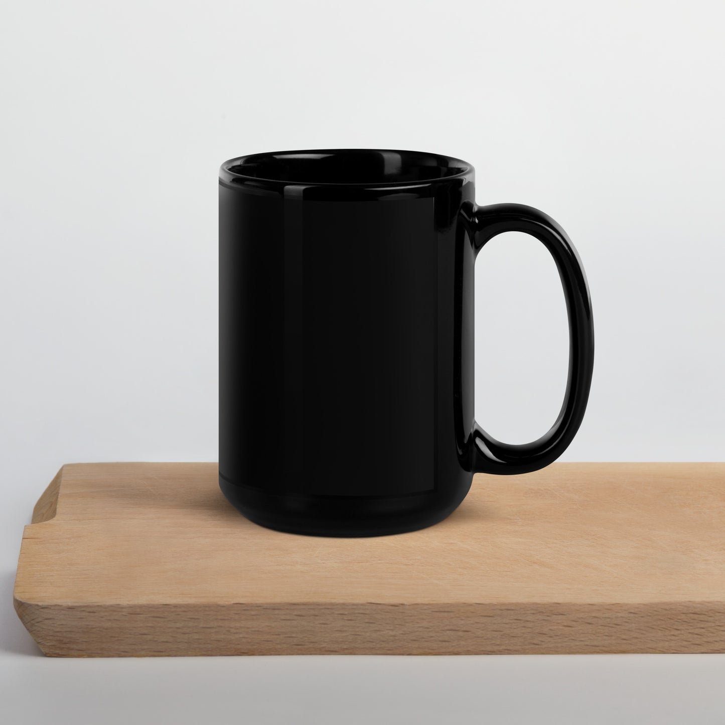 Unstax Black Glossy Mug