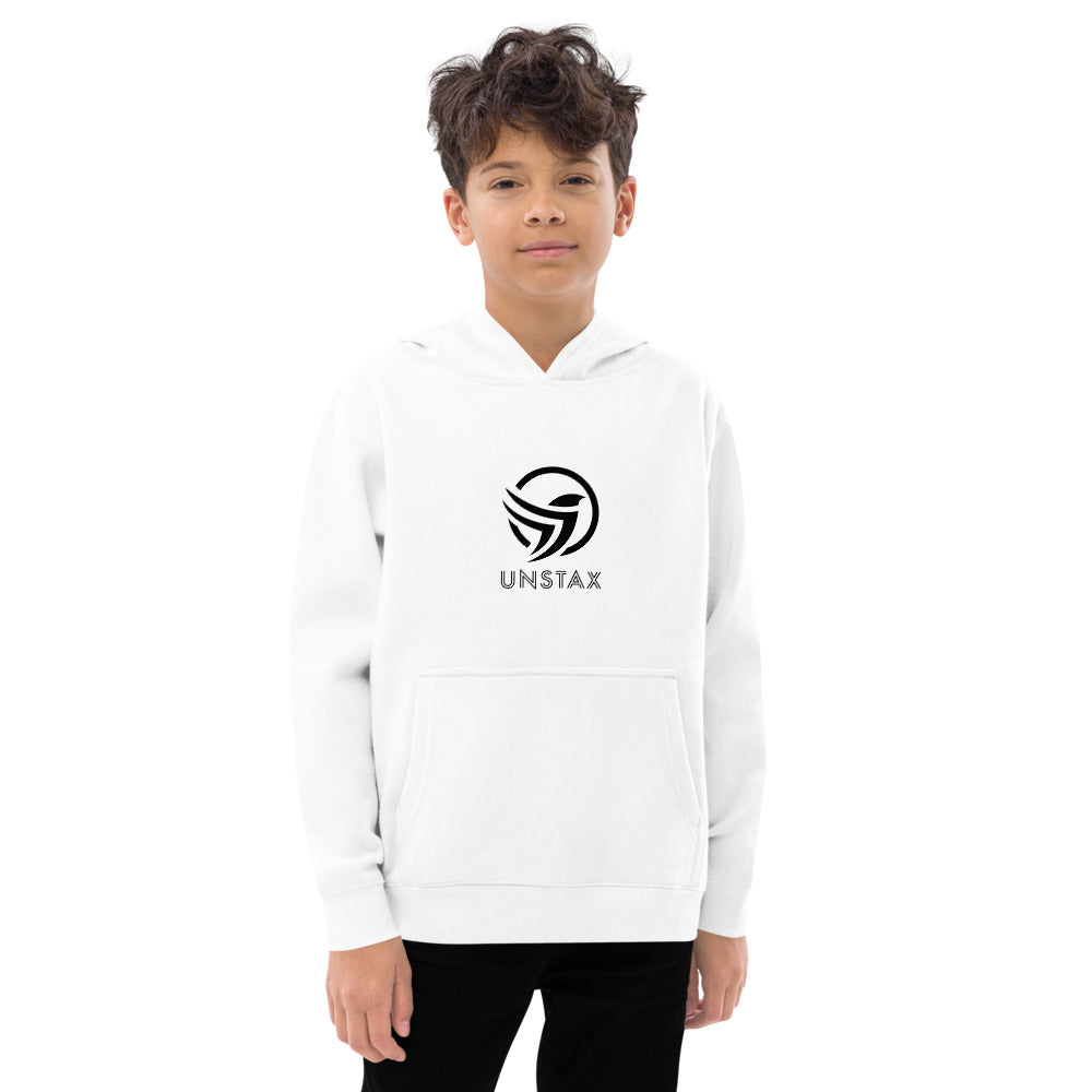 Kids Unstax fleece hoodie