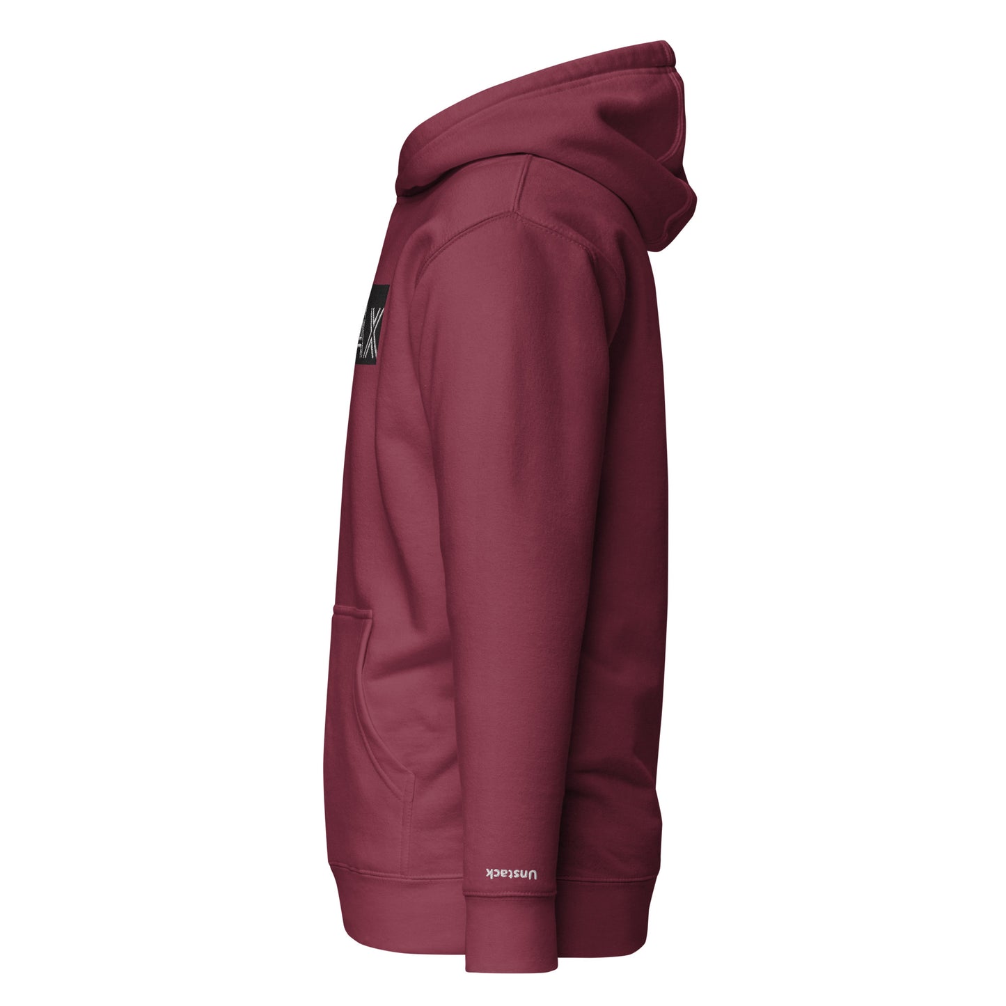 Unstax The Obstacles Embroidered Unisex Hoodie