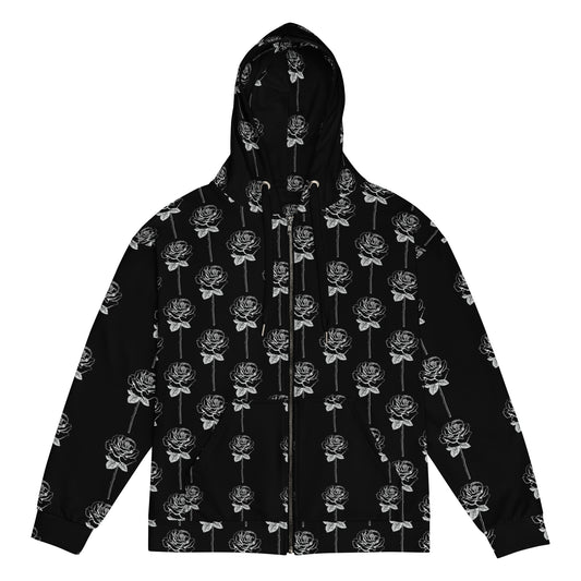 I Rose Scattered Unisex zip hoodie