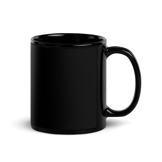 Unstax Black Glossy Mug