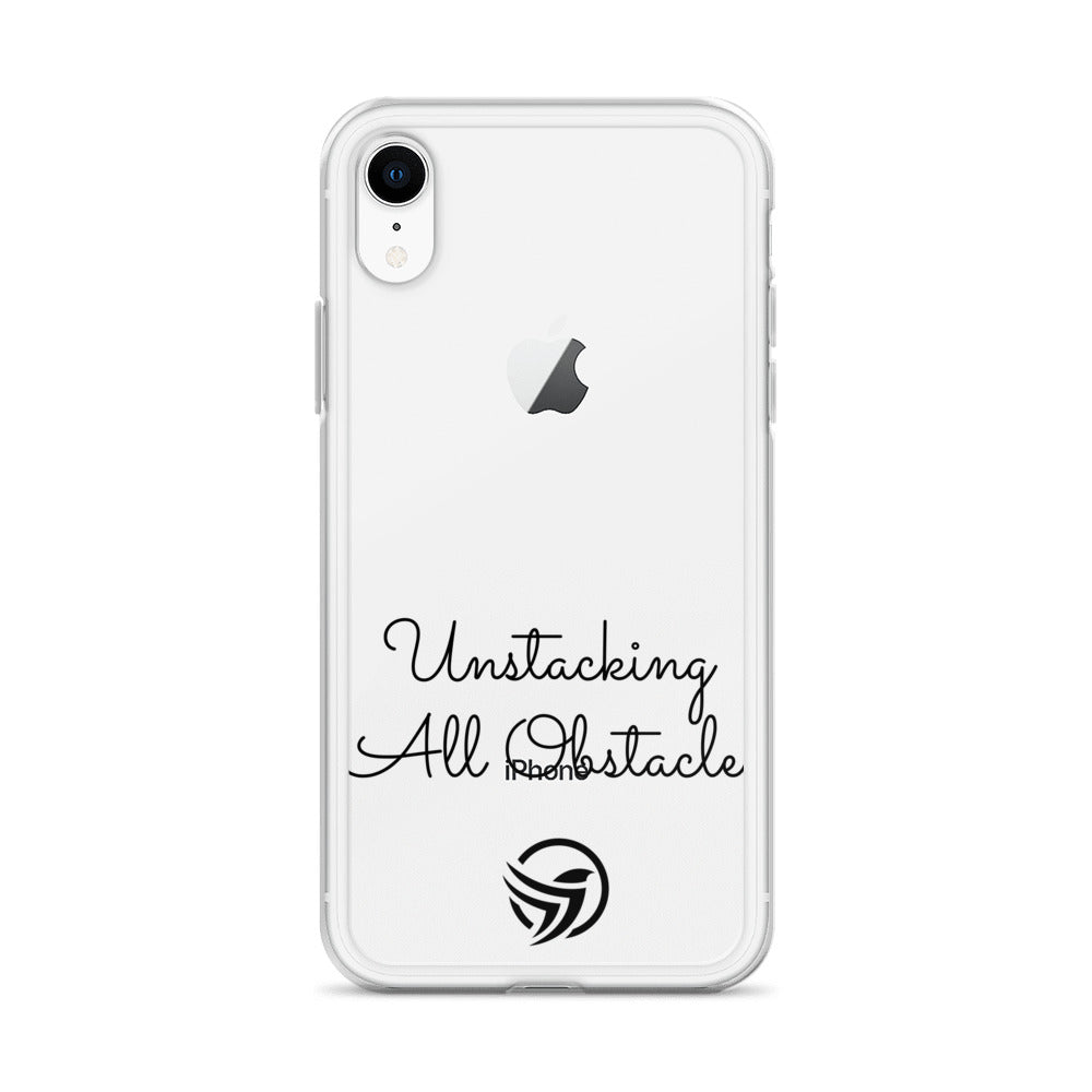 Unstacking the Obstacles Clear Case for iPhone®