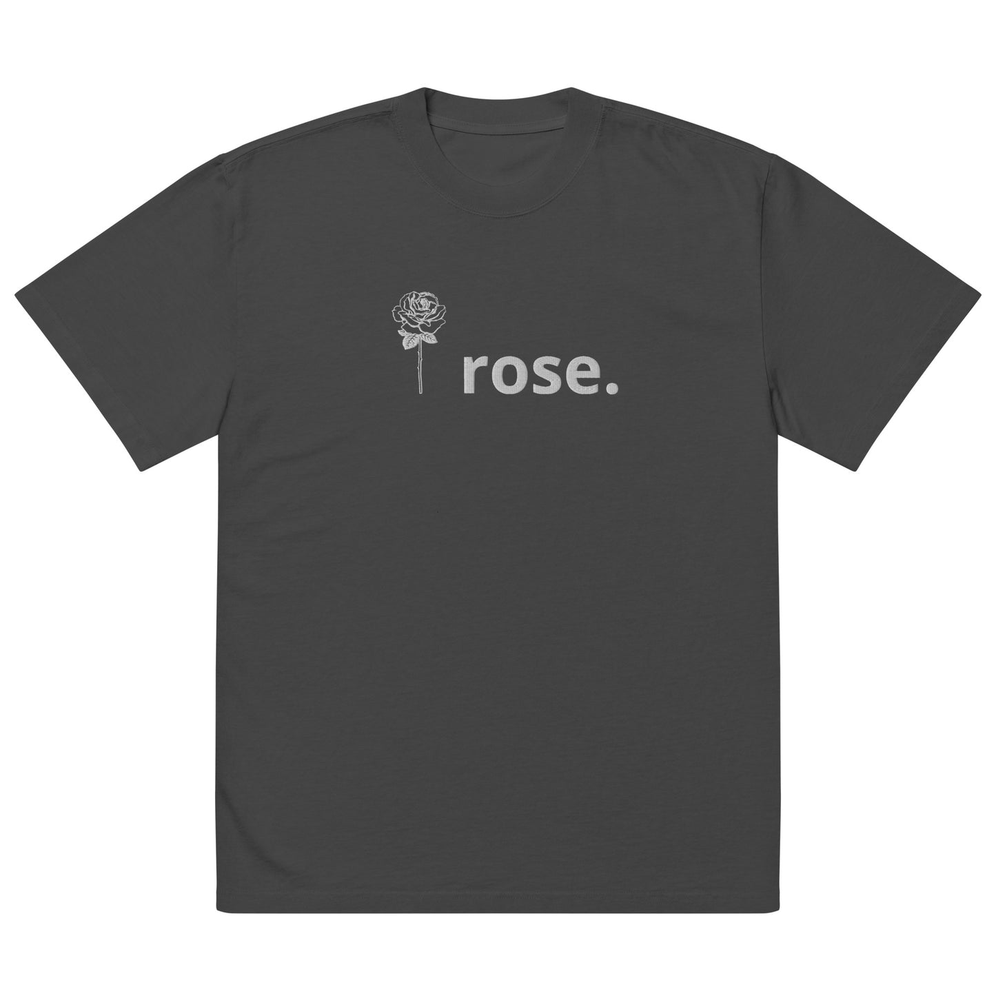I Rose. Oversized faded t-shirt