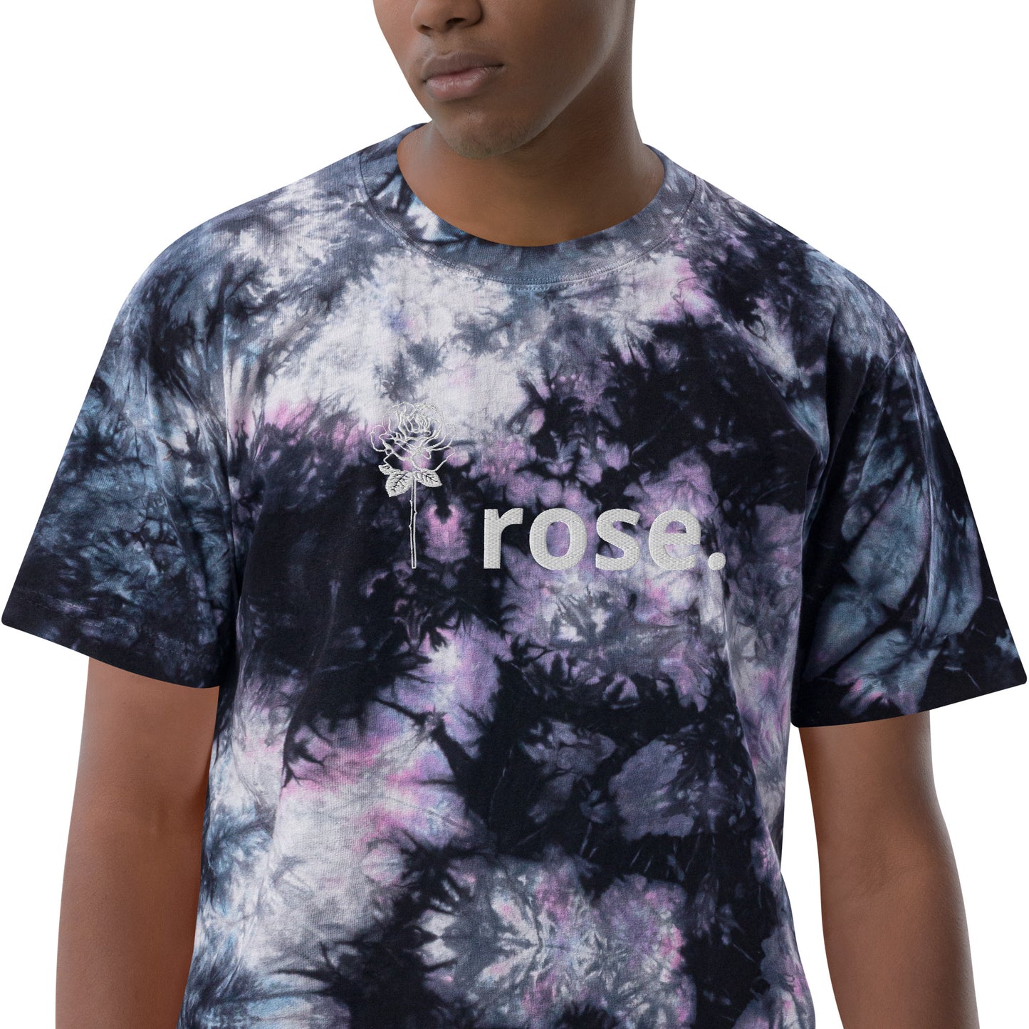 I Rose. Oversized tie-dye t-shirt