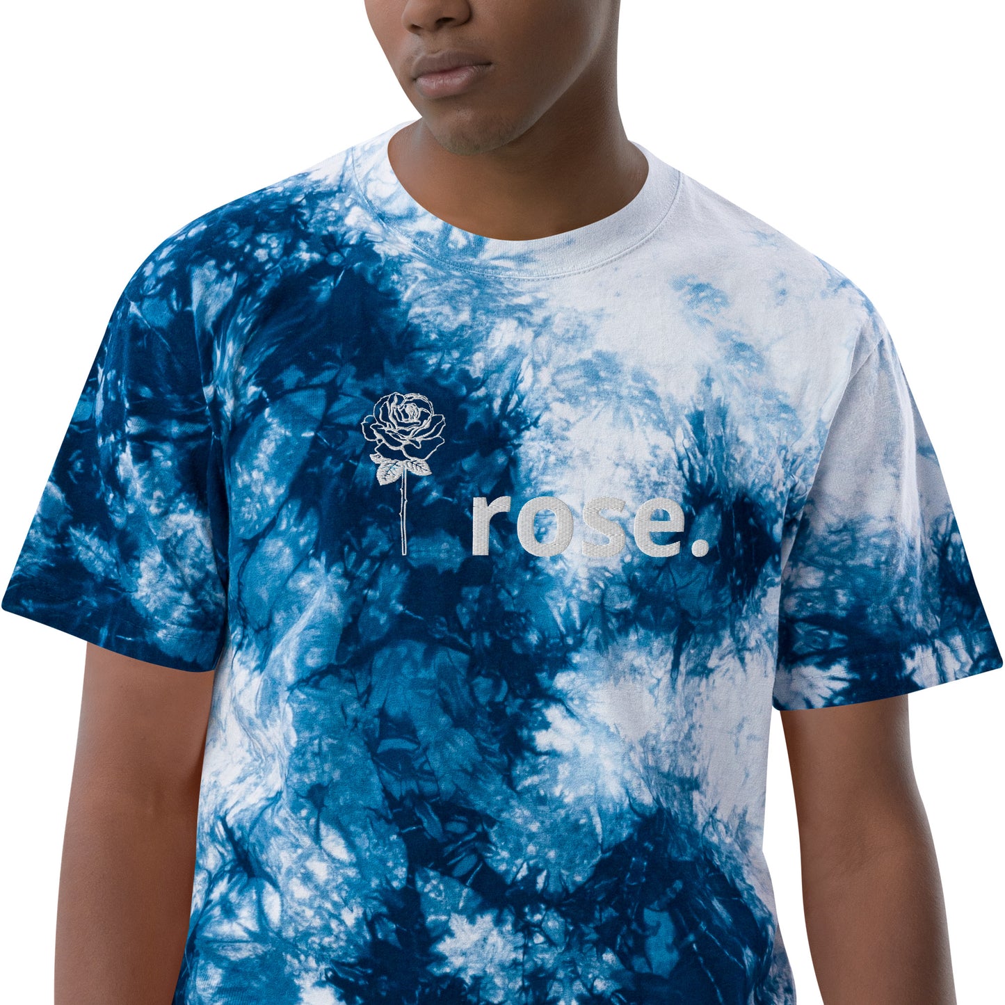 I Rose. Oversized tie-dye t-shirt