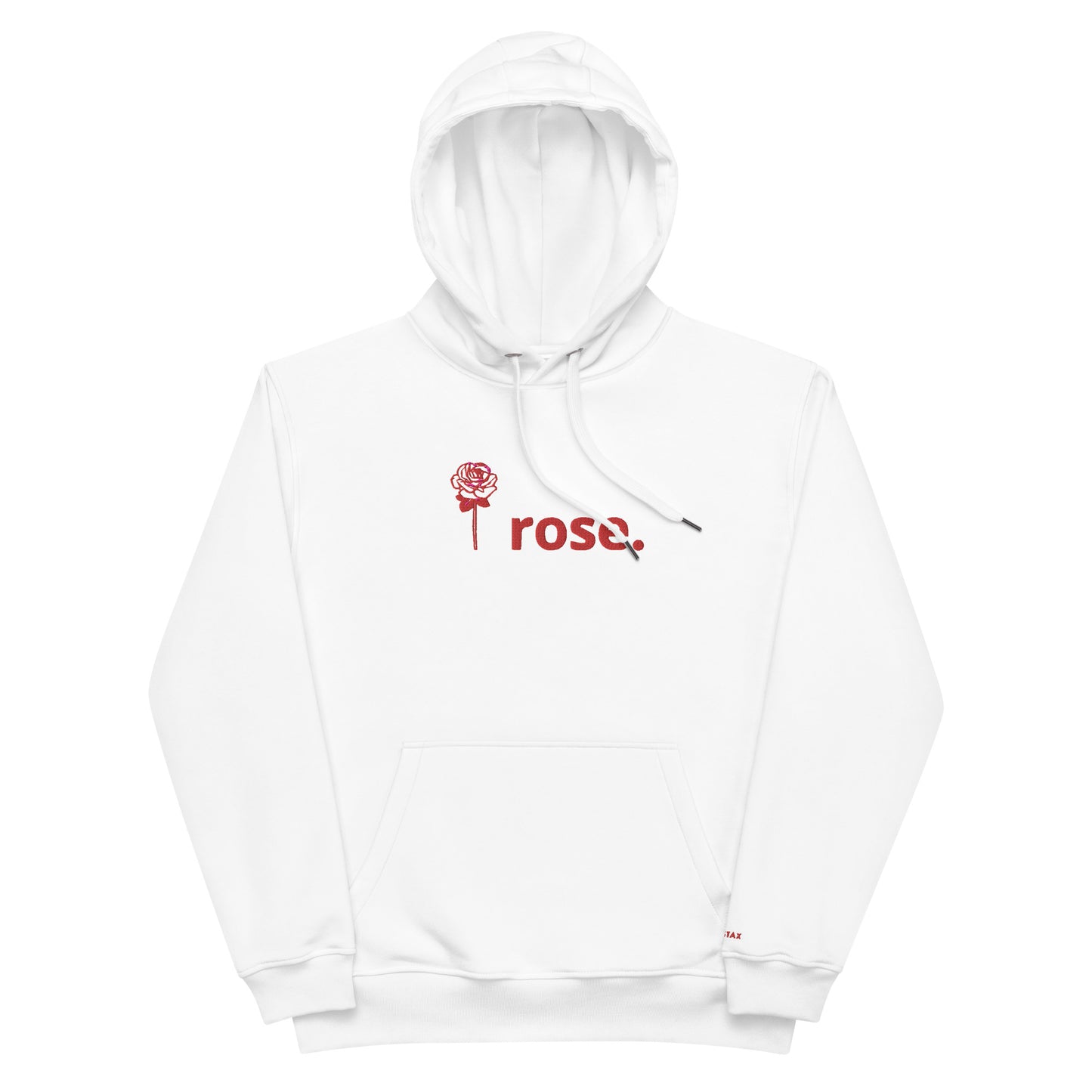 I Rose. Red Print Premium eco hoodie