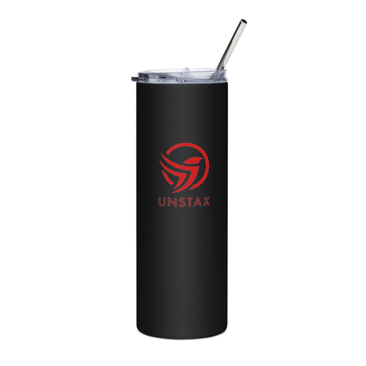 Unstax Red Logo Stainless steel tumbler
