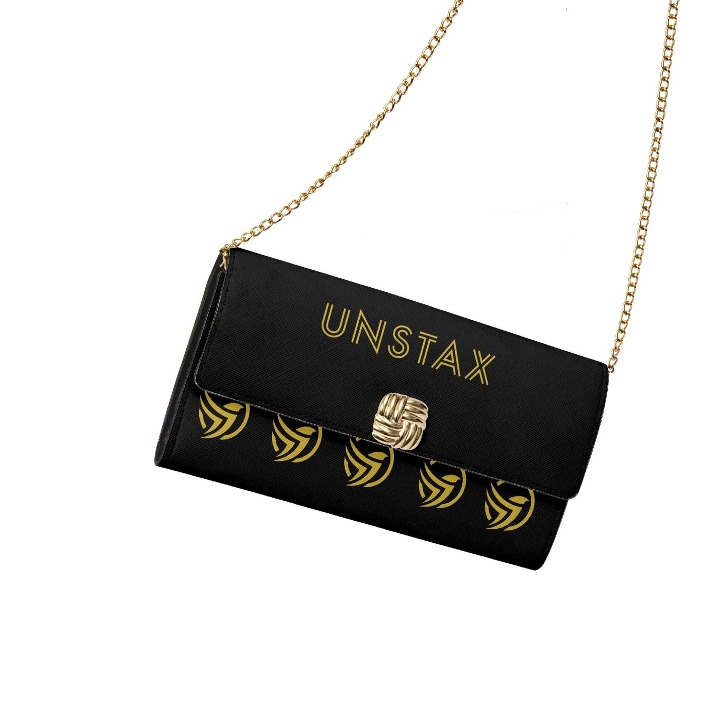 Unstax Chain Type Flap Shoulder Bag